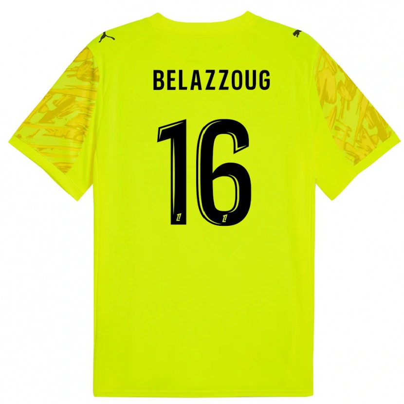 Danxen Herren Kilian Belazzoug #16 Trikot Leuchtgrün Gelb Torwarttrikot 2025/26
