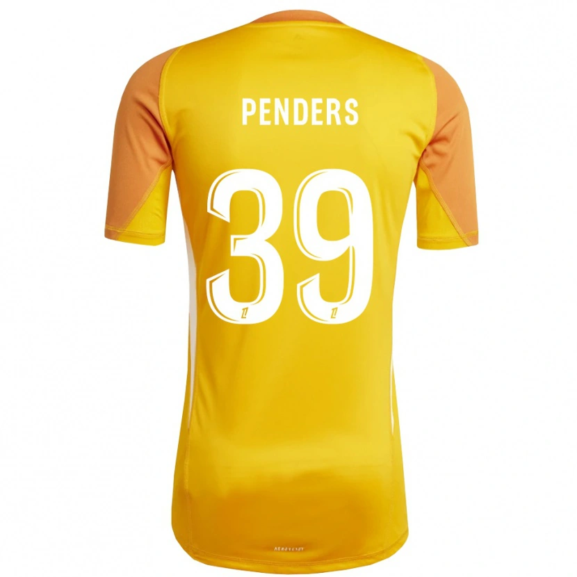 Danxen Herren Mike Penders #39 Trikot Orange Weiß Torwarttrikot 2025/26