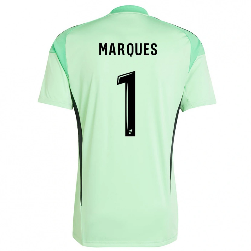 Danxen Herren Inès Marques #1 Trikot Hellgrün Schwarz Torwarttrikot 2025/26