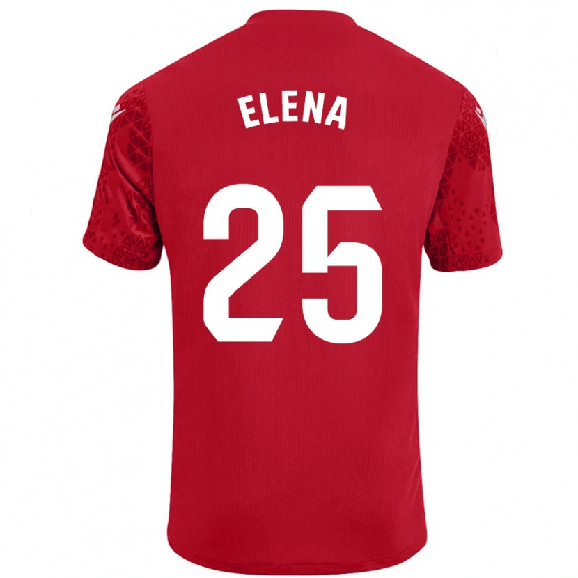 Danxen Herren Elena Gómez Labrador #25 Trikot Rot Weiß Torwarttrikot 2025/26