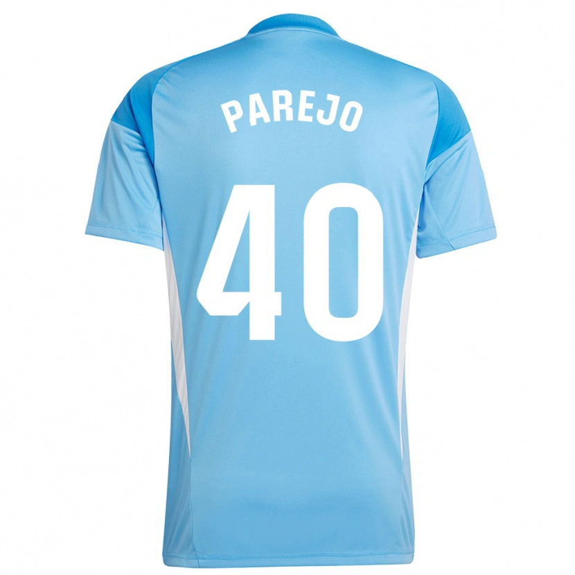 Danxen Herren Jesús Parejo #40 Trikot Himmelblau Weiß Torwarttrikot 2025/26