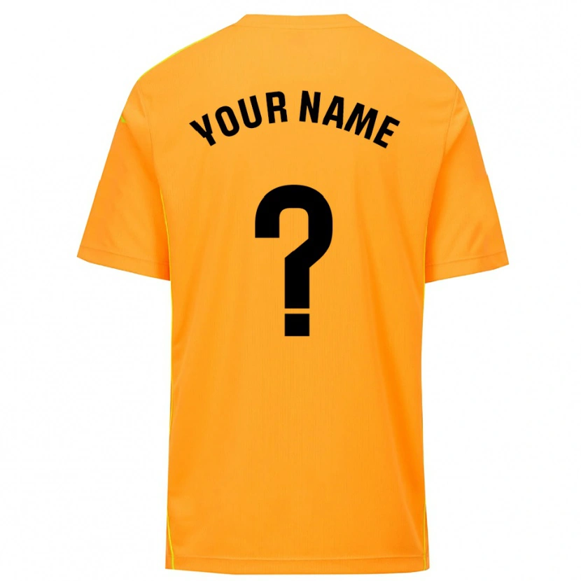 Danxen Herren Real Valladolid Orange Schwarz Trikot Torwarttrikot 2025/26