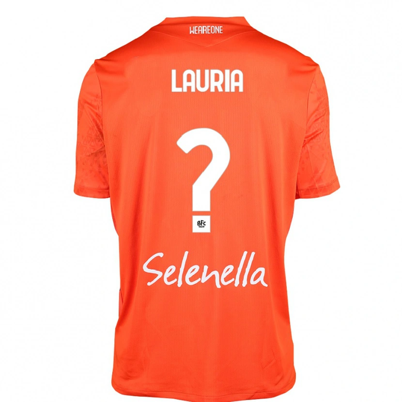 Danxen Herren Nicole Lauria #0 Trikot Orange Schwarz Weiß Torwarttrikot 2025/26