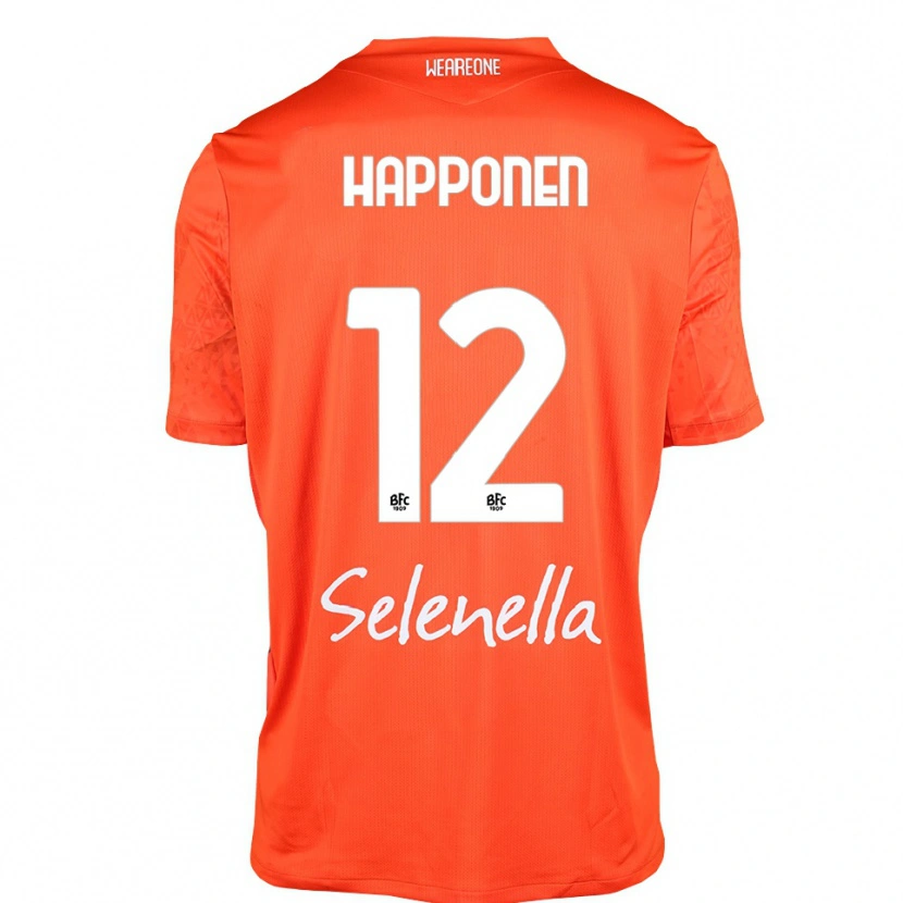 Danxen Herren Ukko Happonen #12 Trikot Orange Schwarz Weiß Torwarttrikot 2025/26