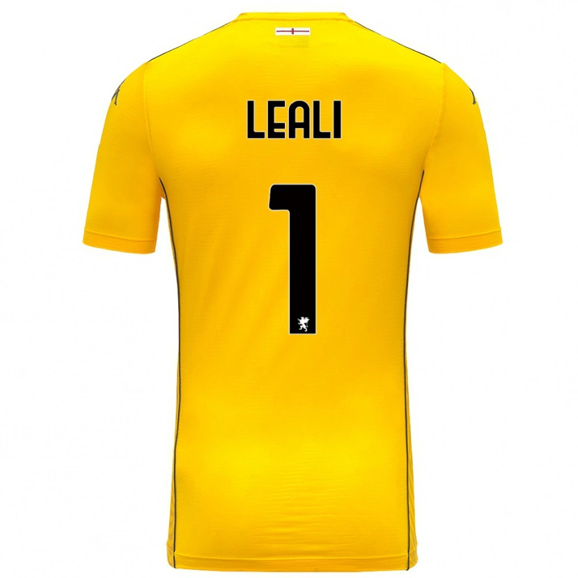 Danxen Herren Nicola Leali #1 Trikot Dunkelgelb Schwarz Torwarttrikot 2025/26