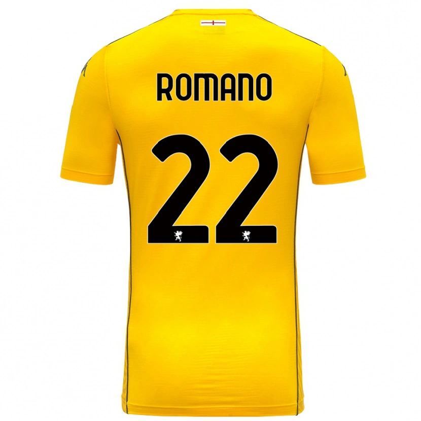 Danxen Herren Andrew Romano #22 Trikot Dunkelgelb Schwarz Torwarttrikot 2025/26