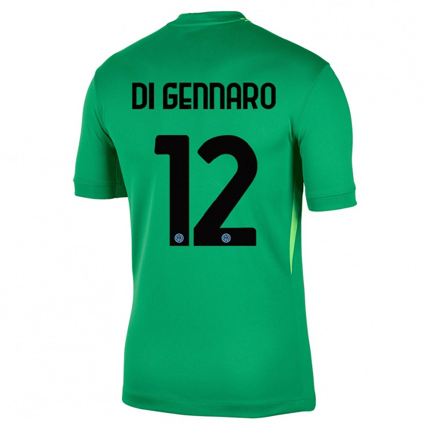 Danxen Herren Raffaele Di Gennaro #12 Trikot Hellgrün Schwarz Torwarttrikot 2025/26