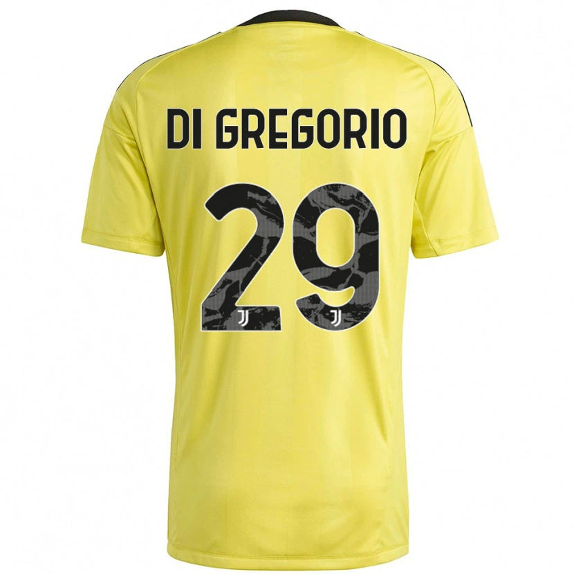 Danxen Herren Michele Di Gregorio #29 Trikot Gelb Weiß Torwarttrikot 2025/26