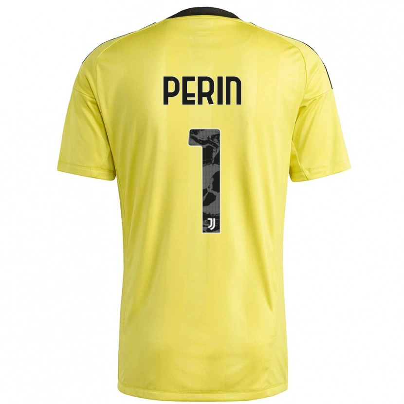 Danxen Herren Mattia Perin #1 Trikot Gelb Weiß Torwarttrikot 2025/26