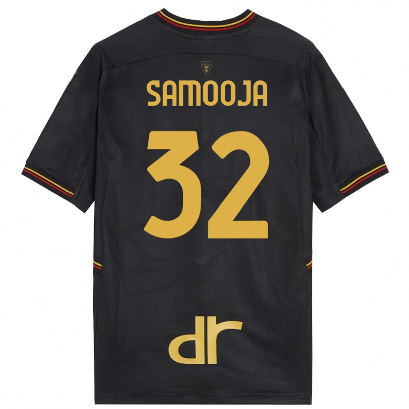 Danxen Herren Jasper Samooja #32 Trikot Schwarz Braun Torwarttrikot 2025/26