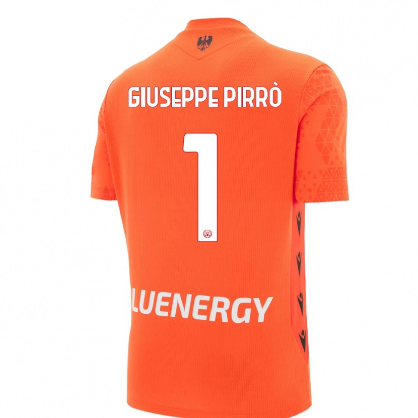 Danxen Herren Marco Giuseppe Pirrò #1 Trikot Orange Rot Schwarz Torwarttrikot 2025/26