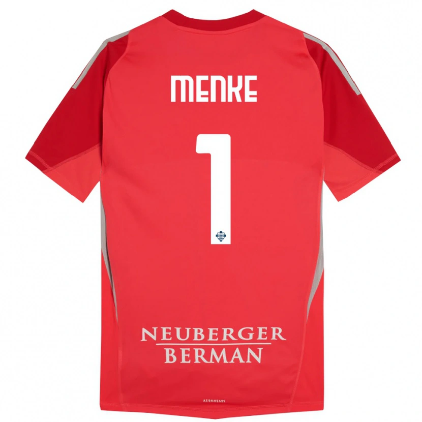 Danxen Herren Henrique Menke #1 Trikot Rot Grau Torwarttrikot 2025/26