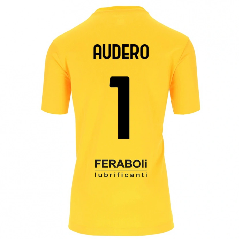 Danxen Herren Emil Audero #1 Trikot Gelb Schwarz Torwarttrikot 2025/26