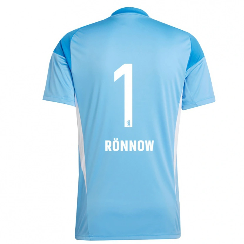 Danxen Herren Frederik Rönnow #1 Trikot Blau Schwarz Torwarttrikot 2025/26