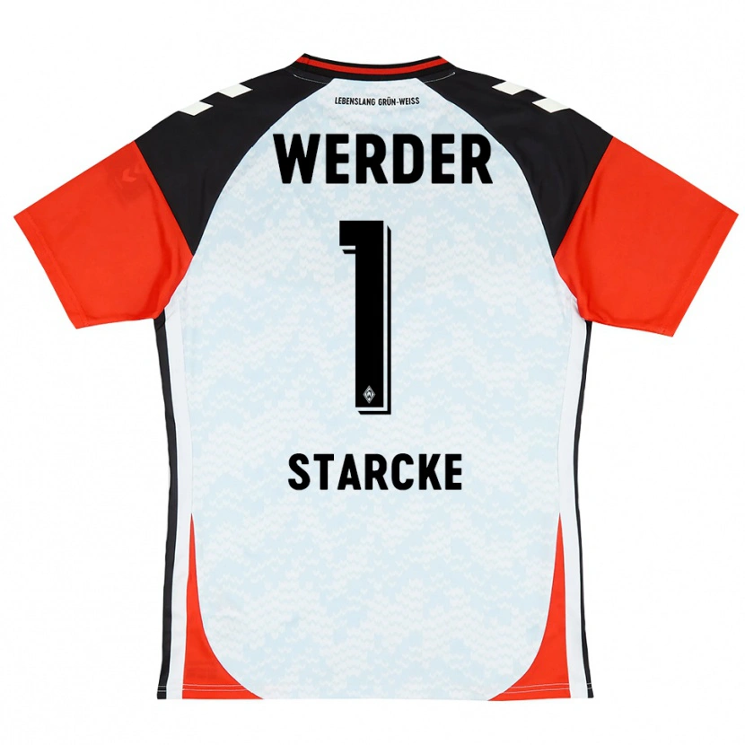 Danxen Herren Bennet Starcke #1 Trikot Schwarz Rot Gelb Torwarttrikot 2025/26