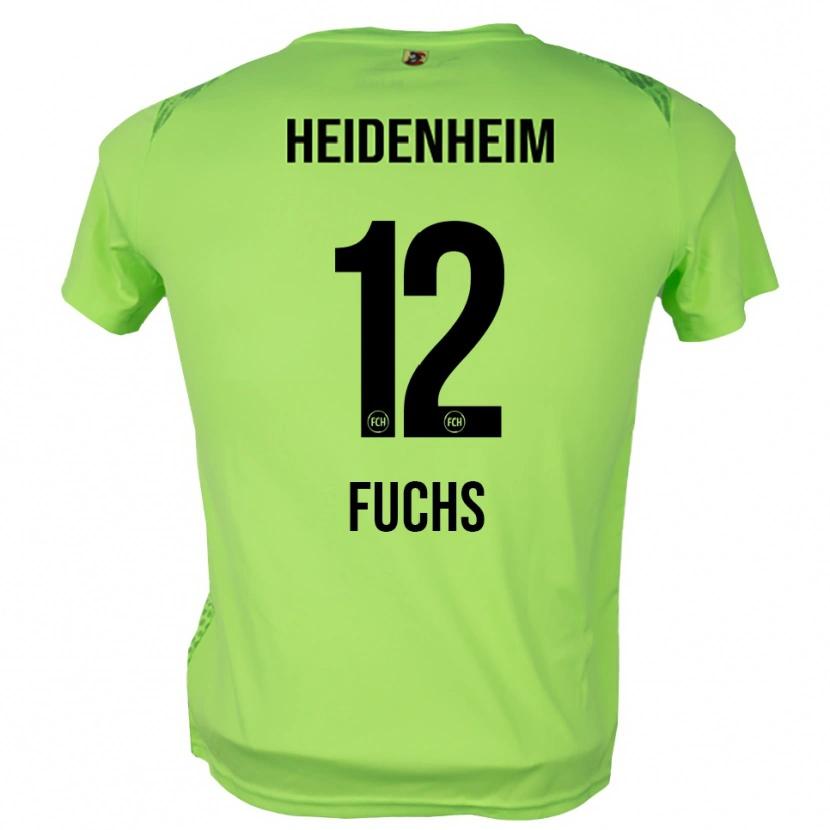 Danxen Herren Celine Fuchs #12 Trikot Blassgrün Torwarttrikot 2025/26
