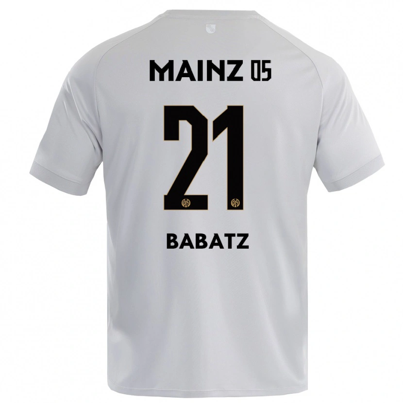Danxen Herren Louis Babatz #21 Trikot Hellgrau Blau Torwarttrikot 2025/26