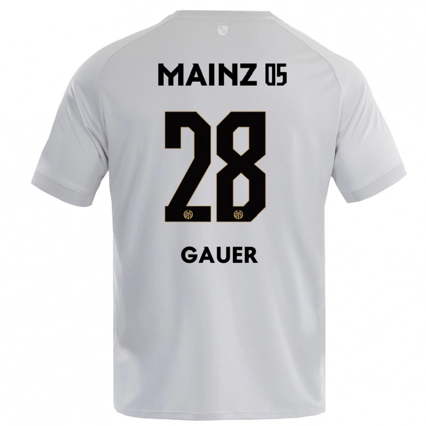 Danxen Herren Luke Gauer #28 Trikot Hellgrau Blau Torwarttrikot 2025/26