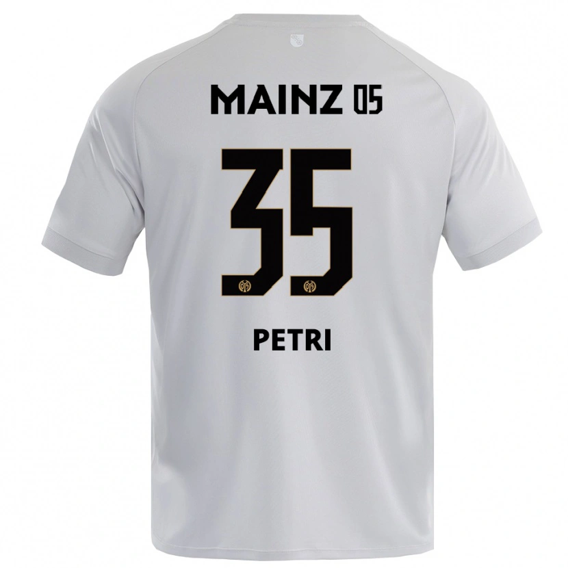 Danxen Herren Jolina Petri #35 Trikot Hellgrau Blau Torwarttrikot 2025/26