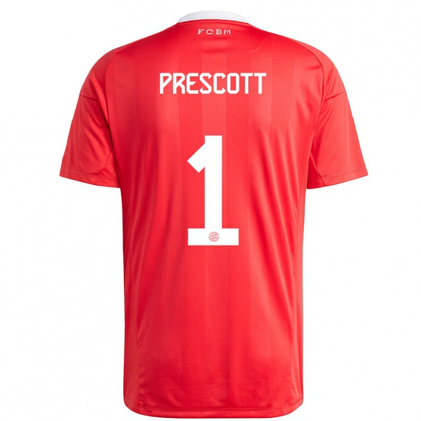 Danxen Herren Leonard Prescott #1 Trikot Rot Weiß Torwarttrikot 2025/26