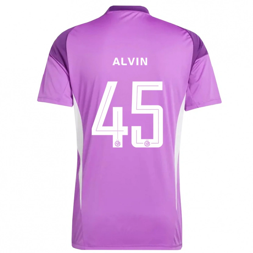Danxen Herren Glenn Alvin #45 Trikot Flieder Lila Torwarttrikot 2025/26