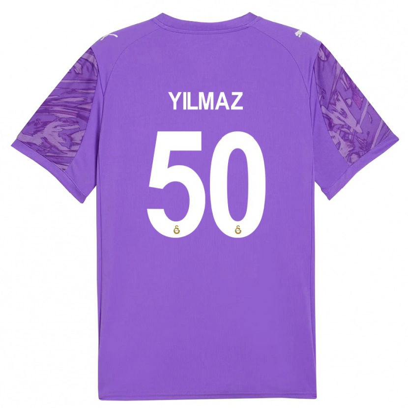 Danxen Herren Jankat Yılmaz #50 Trikot Lila Weiß Torwarttrikot 2025/26