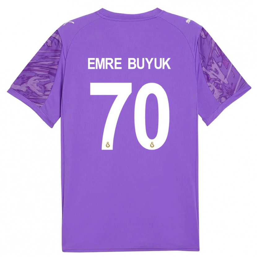 Danxen Herren Enes Emre Büyük #70 Trikot Lila Weiß Torwarttrikot 2025/26