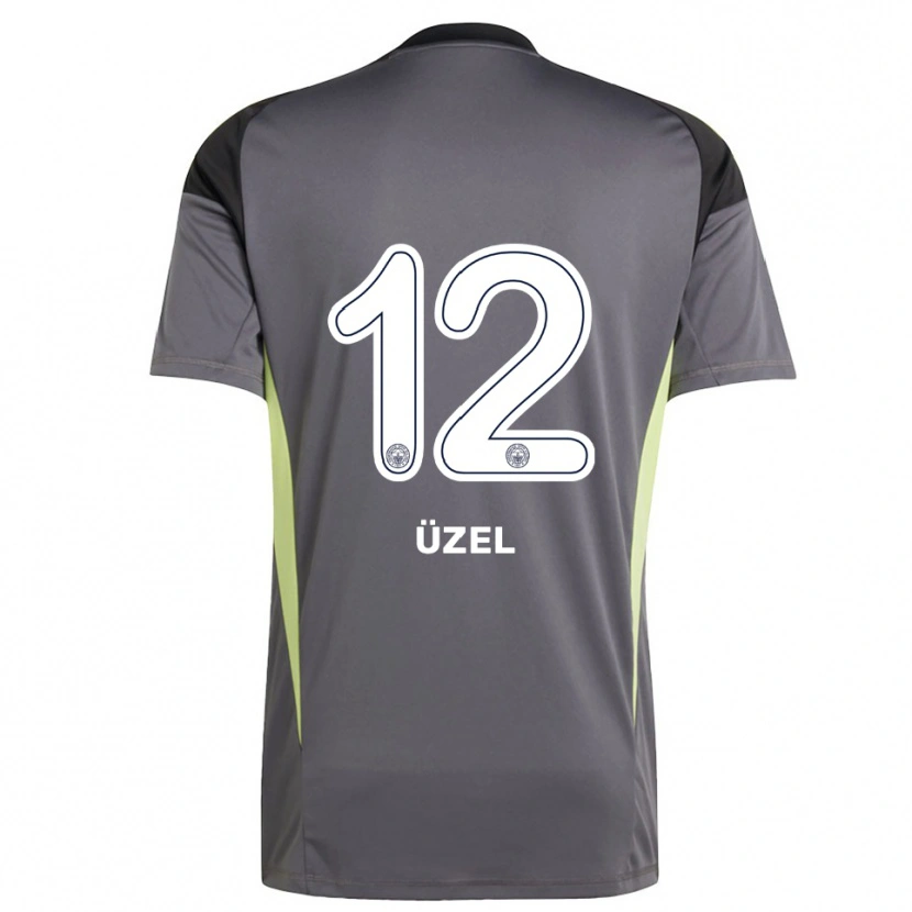 Danxen Herren Nevzat Üzel #12 Trikot Dunkelgrau Schwarz Torwarttrikot 2025/26