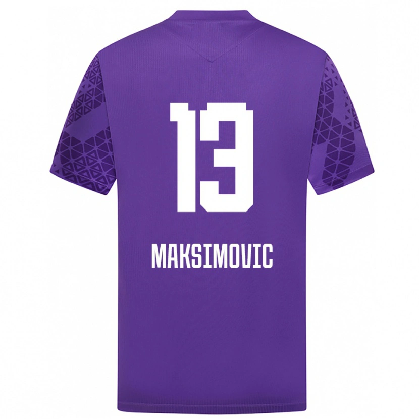 Danxen Herren Filip Maksimovic #13 Trikot Indigo Weiß Torwarttrikot 2025/26