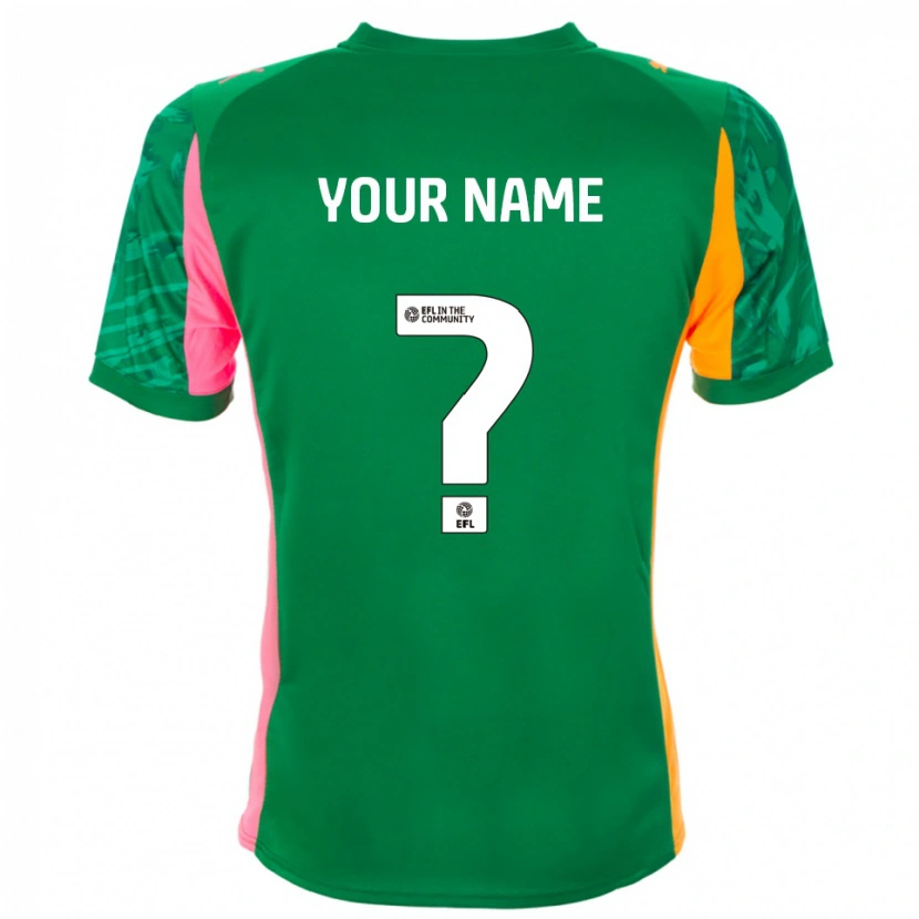 Danxen Damen Blackpool FC Grün Orange Trikot Torwarttrikot 2025/26