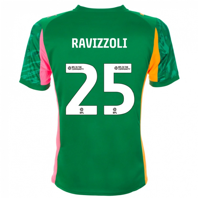 Danxen Damen Franco Ravizzoli #25 Trikot Grün Orange Torwarttrikot 2025/26