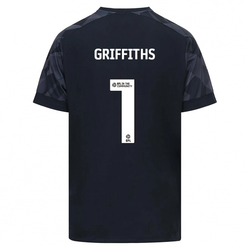 Danxen Damen Ewan Griffiths #1 Trikot Schwarz Weiß Torwarttrikot 2025/26