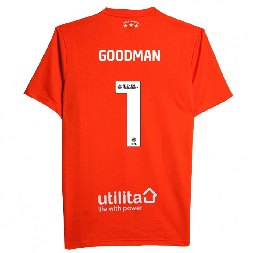 Danxen Damen Owen Goodman #1 Trikot Rot Weiß Torwarttrikot 2025/26