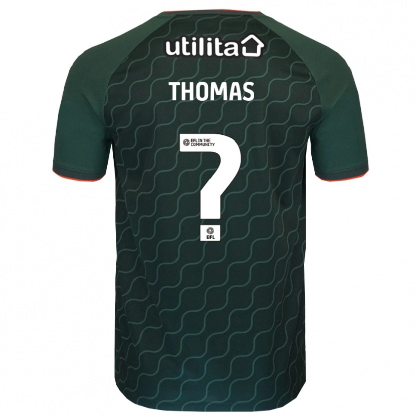 Danxen Damen Lucas Thomas #0 Trikot Dunkelgrün Torwarttrikot 2025/26