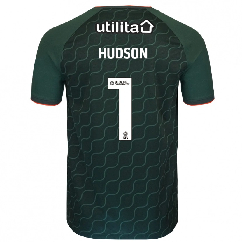 Danxen Damen Sarah Hudson #1 Trikot Dunkelgrün Torwarttrikot 2025/26