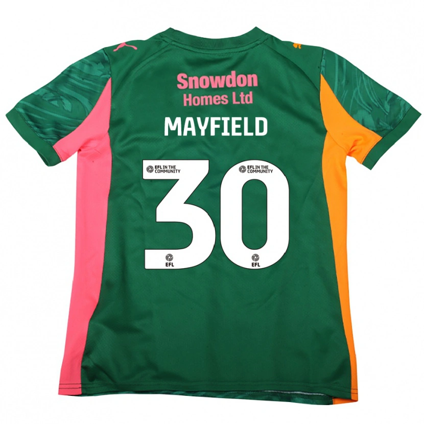 Danxen Damen Holly Mayfield #30 Trikot Dunkelgrün Rosa Torwarttrikot 2025/26