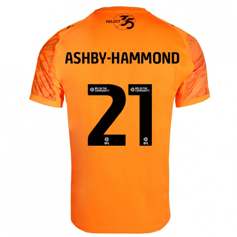 Danxen Damen Luca Ashby-Hammond #21 Trikot Orange Schwarz Torwarttrikot 2025/26