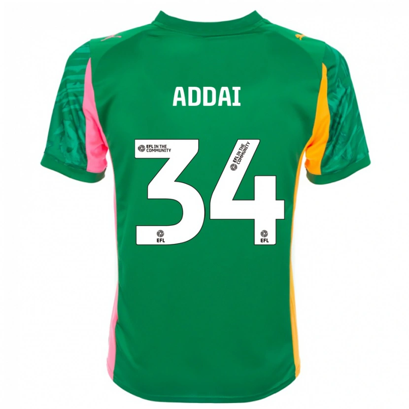 Danxen Damen Corey Addai #34 Trikot Grün Rosa Weiß Torwarttrikot 2025/26