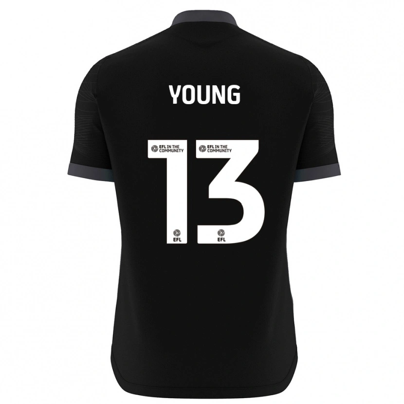 Danxen Damen Brad Young #13 Trikot Schwarz Weiß Torwarttrikot 2025/26