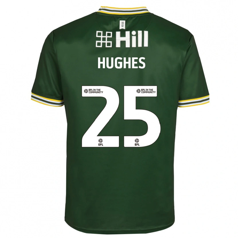 Danxen Damen Ben Hughes #25 Trikot Dunkelgrün Weiß Torwarttrikot 2025/26