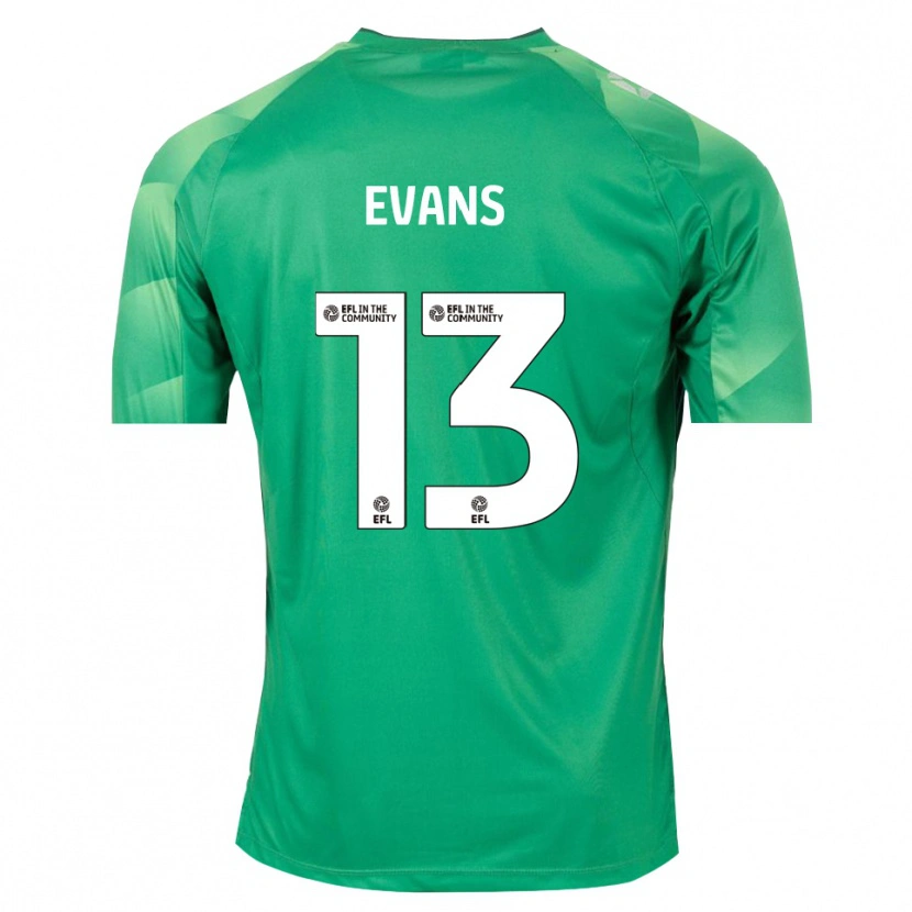Danxen Damen Owen Evans #13 Trikot Grün Weiß Torwarttrikot 2025/26