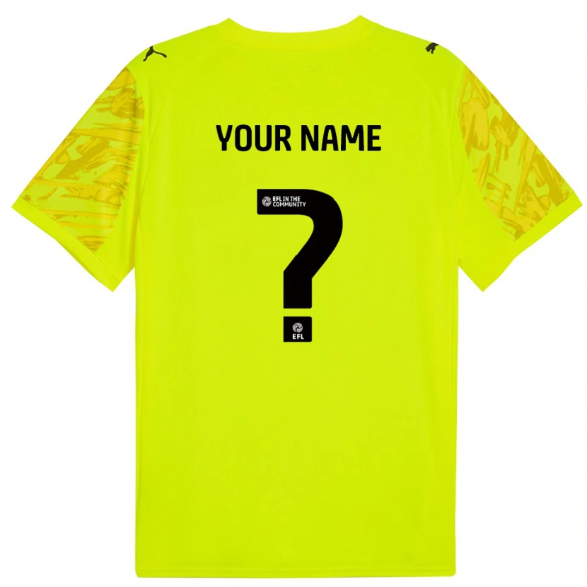 Danxen Damen Barrow AFC Gelb Schwarz Trikot Torwarttrikot 2025/26