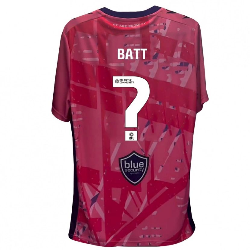 Danxen Damen James Batt #0 Trikot Pink Weiß Torwarttrikot 2025/26