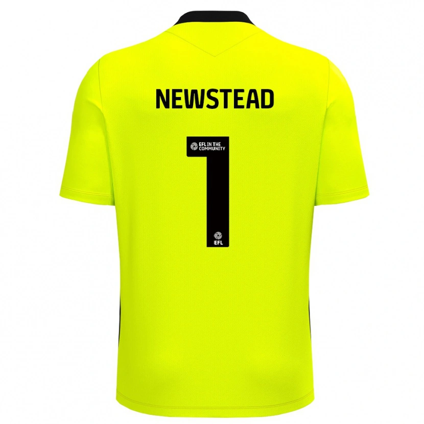 Danxen Damen Jamie-Louise Newstead #1 Trikot Gelb Schwarz Torwarttrikot 2025/26