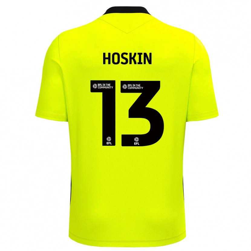 Danxen Damen Owen Hoskin #13 Trikot Gelb Schwarz Torwarttrikot 2025/26