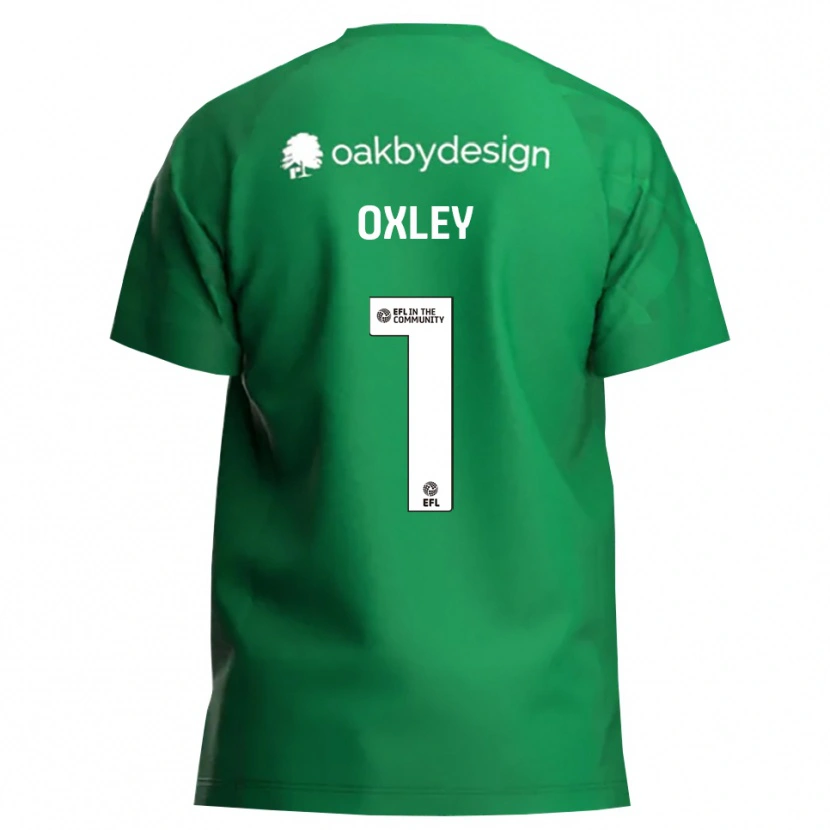 Danxen Damen Mark Oxley #1 Trikot Grün Weiß Torwarttrikot 2025/26