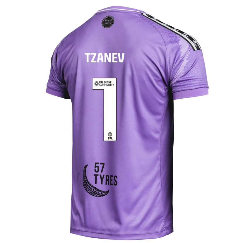 Danxen Damen Nik Tzanev #1 Trikot Hellviolett Torwarttrikot 2025/26