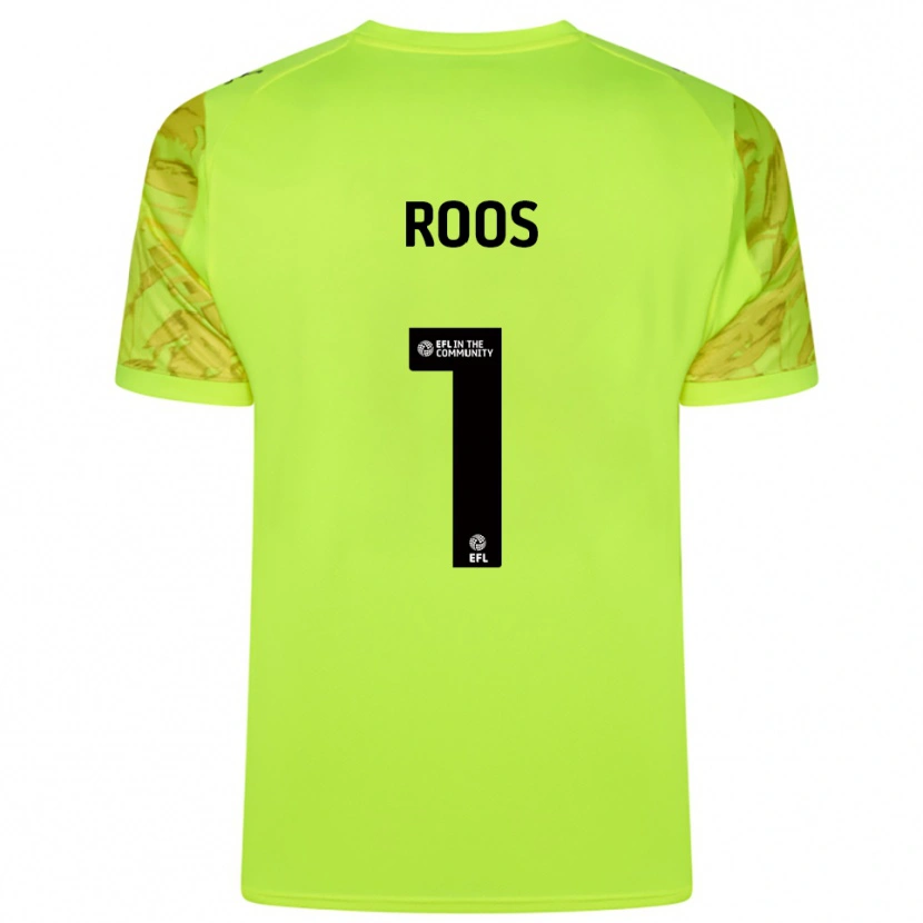 Danxen Damen Kelle Roos #1 Trikot Leuchtendes Grün Torwarttrikot 2025/26