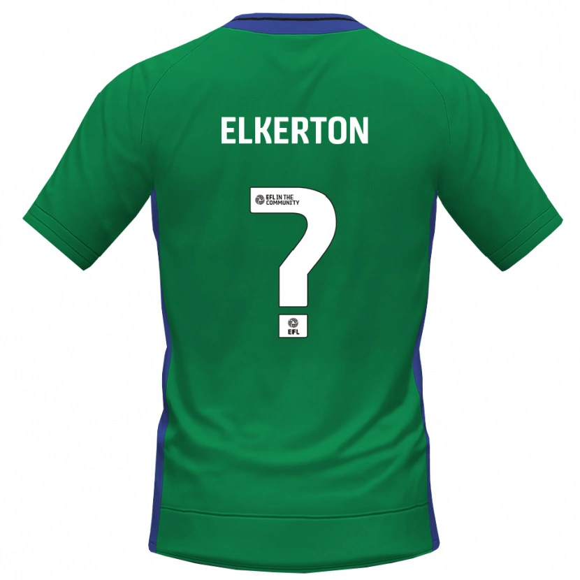 Danxen Damen Ava Elkerton #0 Trikot Grün Blau Torwarttrikot 2025/26