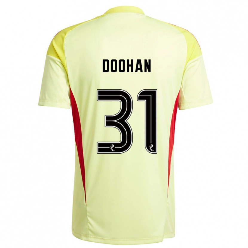 Danxen Damen Ross Doohan #31 Trikot Gelb Rot Torwarttrikot 2025/26
